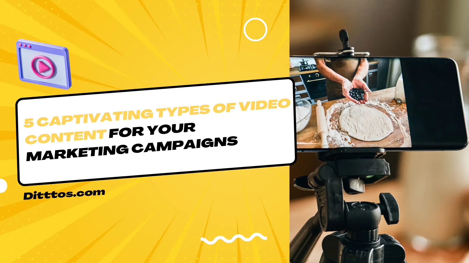 5 Captivating Types of Video Content for Your Marketing Campaigns